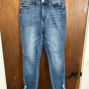 Judy Blue Mid-Wash Ankle Jeans
